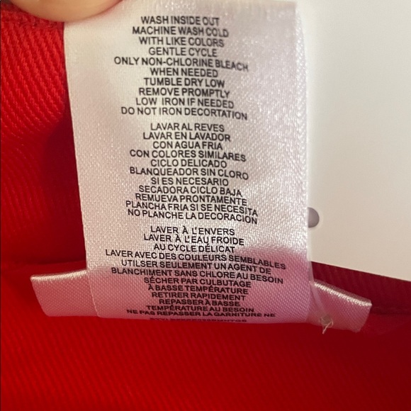 Red Racing Canvas Racing Jacket - S - Picture 10 of 10